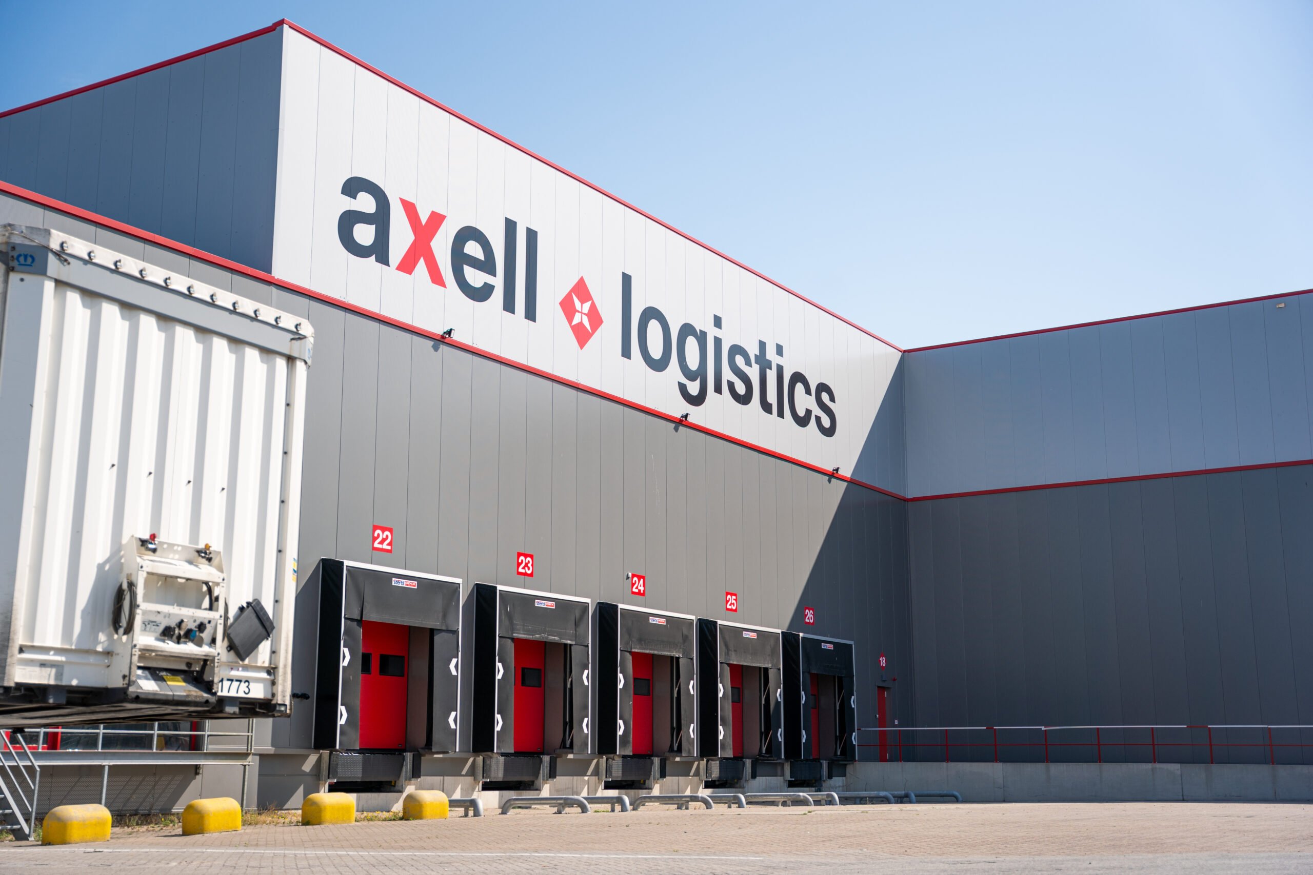 Cross-docking operations transferring goods directly from inbound to outbound transport.