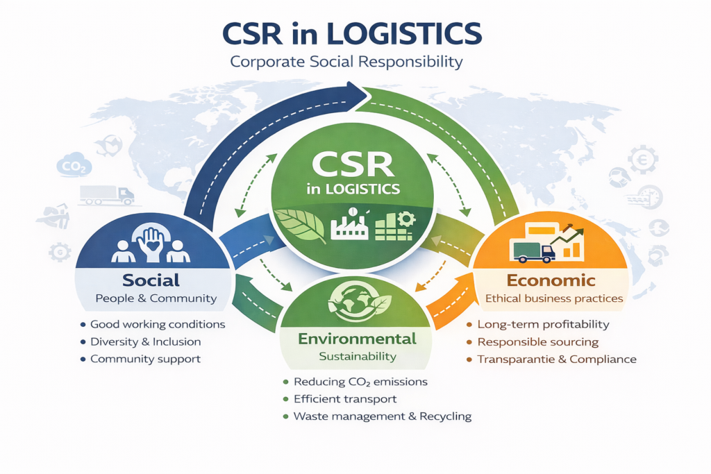 What is CSR in logistics?