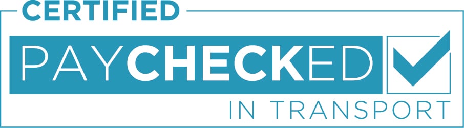 Certified Paychecked in Transport logo