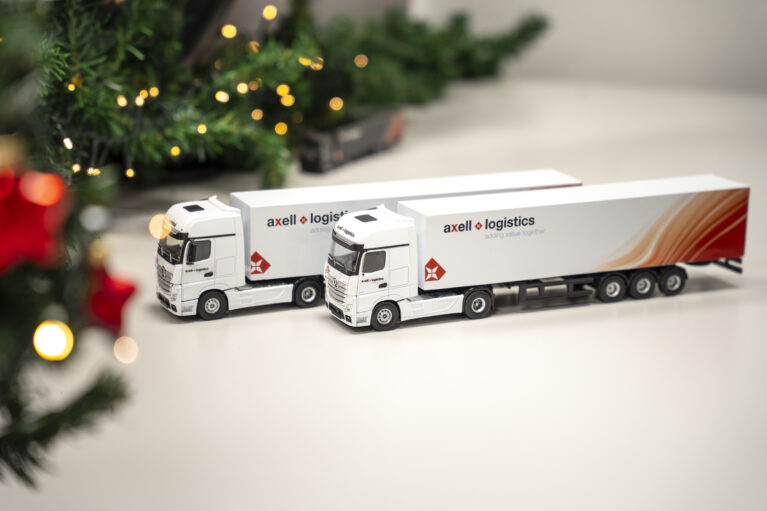 Axell Logistics Holiday Season Truck