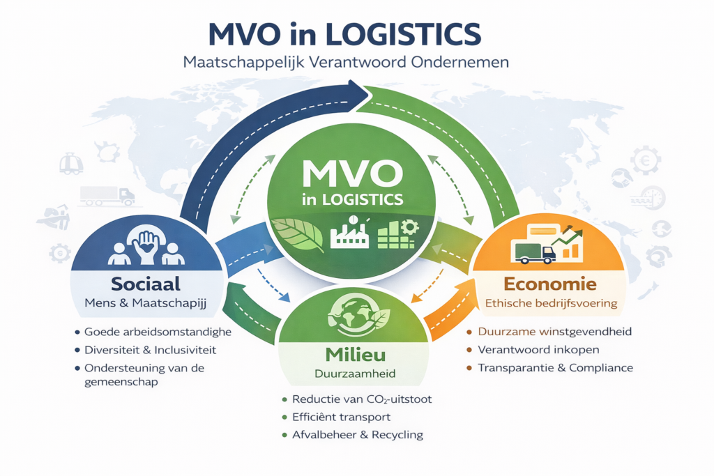 Wat is MVO binnen de logistiek?